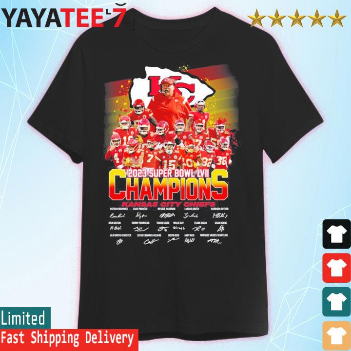 Kansas City Chiefs Super Bowl LVII Wins Hawaiian Shirt - Listentee