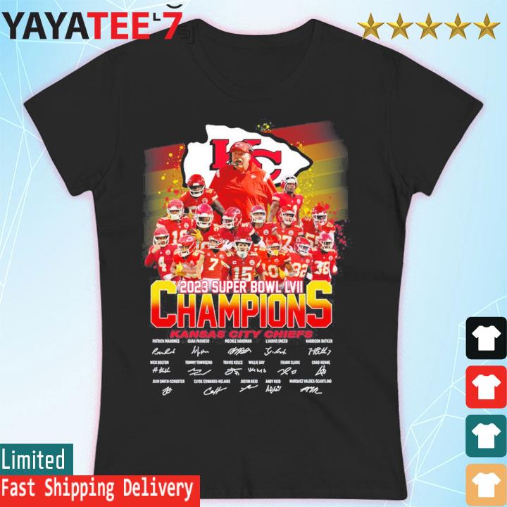 Official Kansas City Chiefs Women's Super Bowl LVII Champions Plus