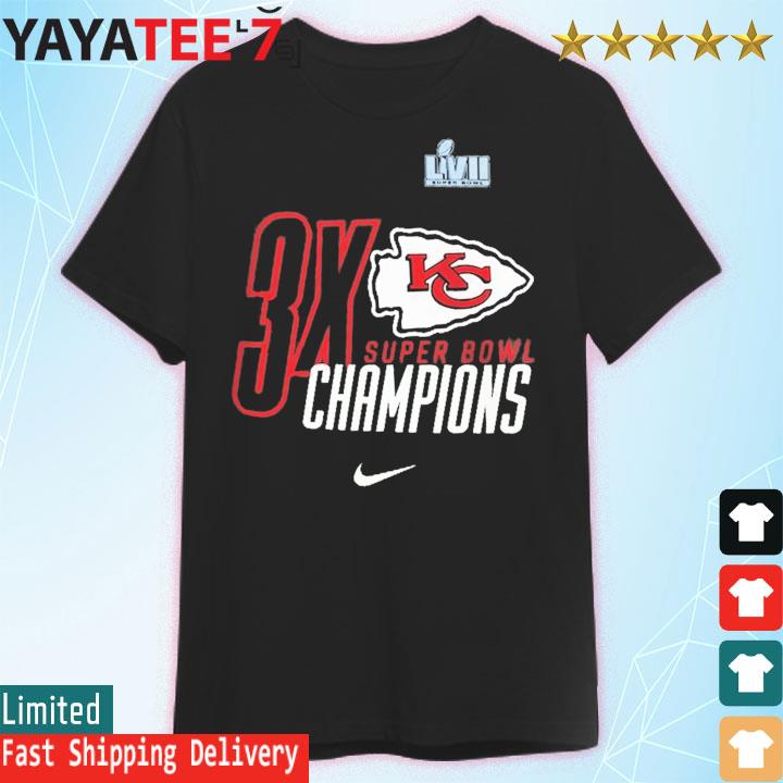 Livii 3x Kansas city Chiefs super bowl champions 2023 shirt, hoodie,  sweater, long sleeve and tank top