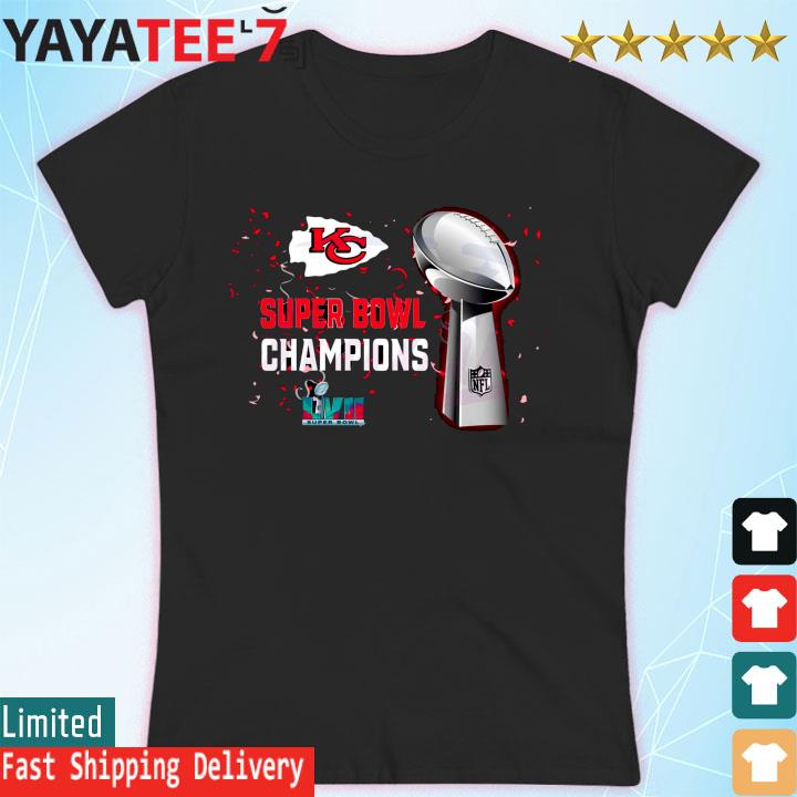 Official Women's Kansas City Chiefs Super Bowl LVII Champions Gear, Womens  Chiefs Apparel