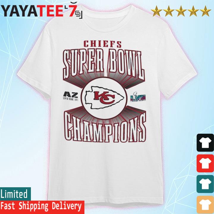Official Kansas City Chiefs Super Bowl LVII Champions Muscle Arizona Stadium Shirt