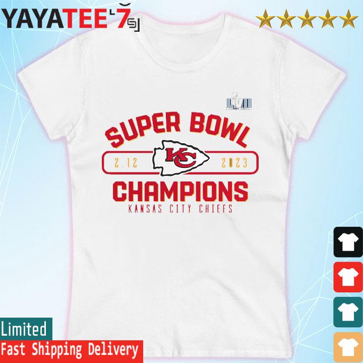 Official Women's Kansas City Chiefs Super Bowl LVII Champions Gear