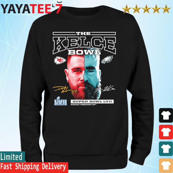 Kansas City Chiefs vs Philadelphia Eagles Super Bowl LVII Matchup Shirt,  hoodie, sweater, long sleeve and tank top