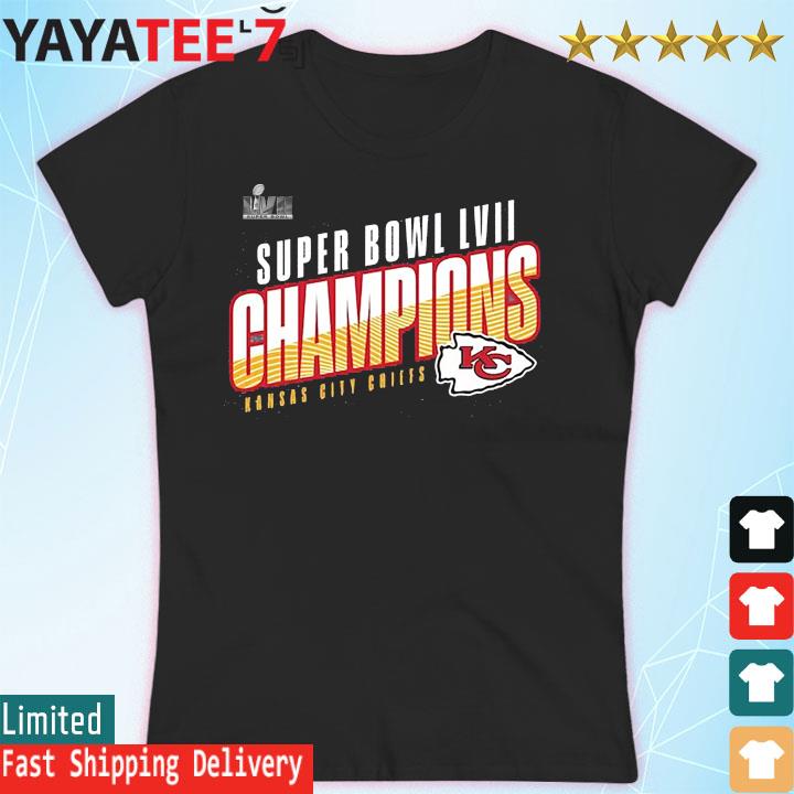 Official Kansas City Chiefs Women's Super Bowl LVII Champions Plus