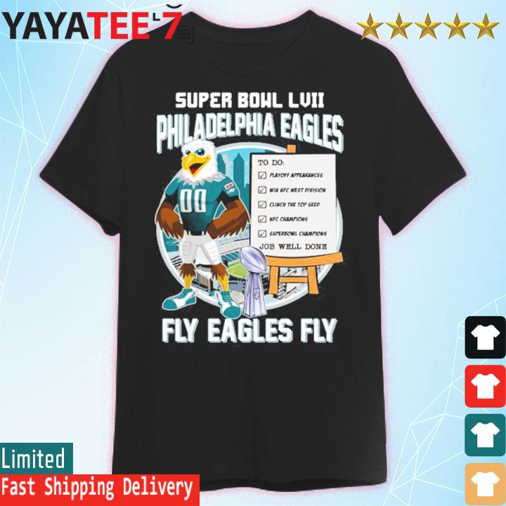 Lucky Mfg Co Swoop Fly Eagles Fly T-Shirt XXL