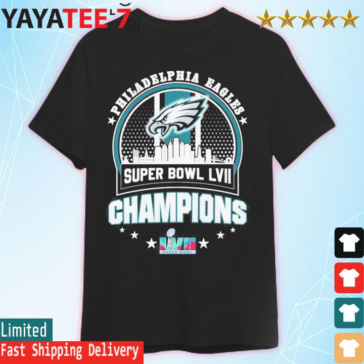 Official Philadelphia Eagles Super BOWL LVII 2023 Champions