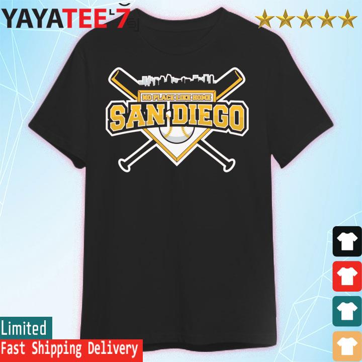 Offiical No Place Like Home San Diego Baseball T-Shirt