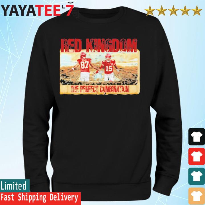 KELCE MAHOMES Red Kingdom Kansas City Chiefs Hoodie - Bring Your Ideas,  Thoughts And Imaginations Into Reality Today