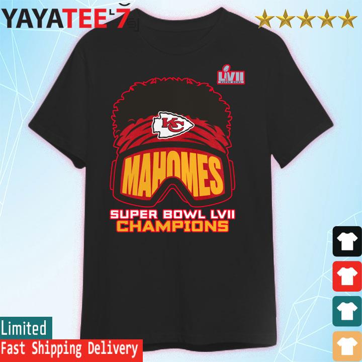 Mahomes Kansas city Chiefs Super bowl lvii champions player shirt