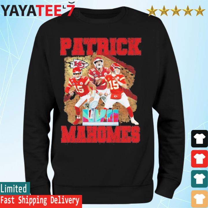 Patrick Mahomes KC Chiefs Super Bowl LVII retro s Sweatshirt