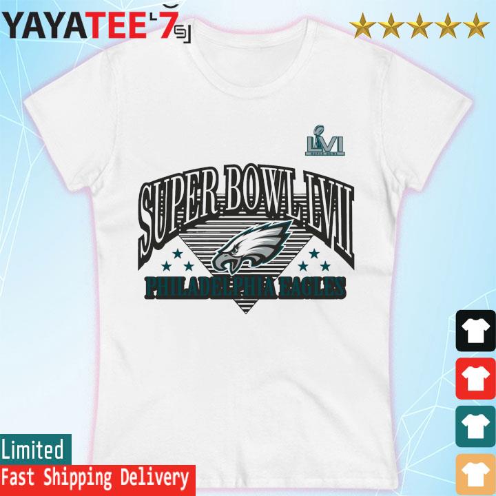 Philadelphia Eagles Lvii Super Bowl Nfc Champions Shirt Ladies T-shirt