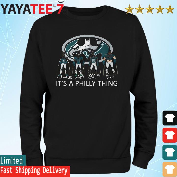 Philly Batman Philadelphia Eagles Special No One Likes Us T-Shirt