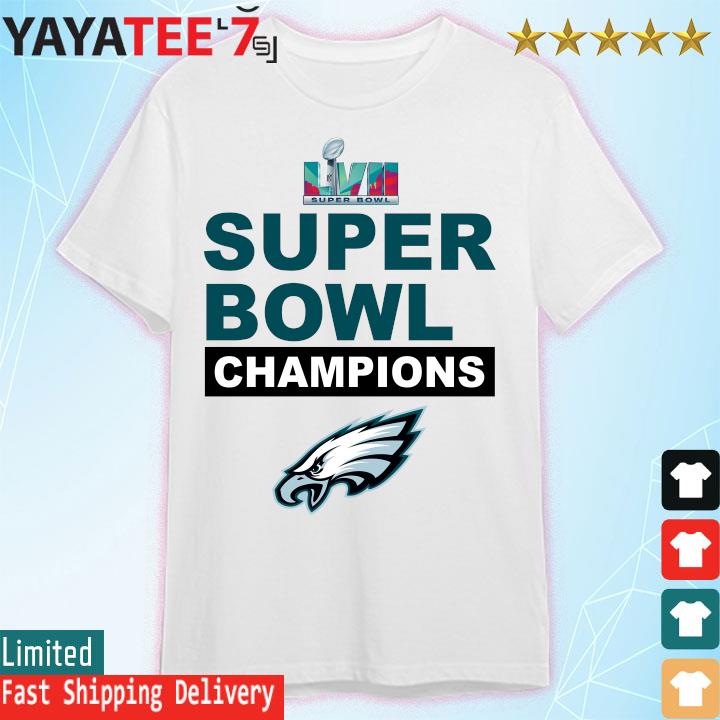 Philadelphia Eagles Super Bowl LVII 2023 champions game shirt