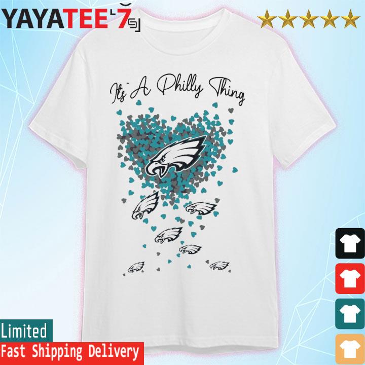 Philadelphia Eagles Philly Love Logo Shirt ReproTees The