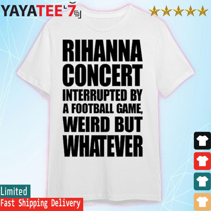 Cara Delevingne's Rihanna Shirt at Super Bowl - AS USA