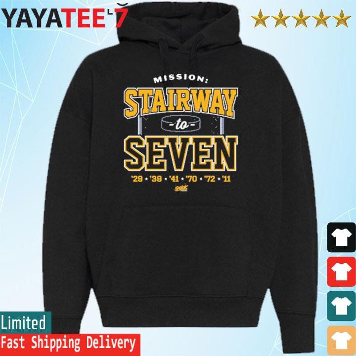 Stairway To Seven T-Shirt Boston Bruins Hockey Fans