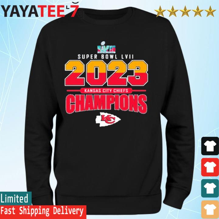 Super Bowl LVII 2023 Kansas City Chiefs Champions hot s Sweatshirt