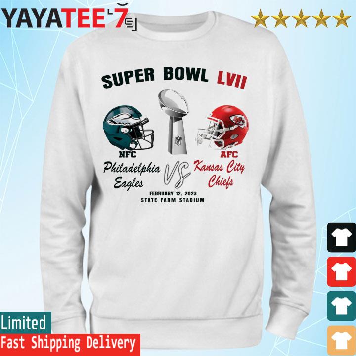 Super Bowl 2023 Philadelphia Eagles Kansas City Chiefs Shirt, hoodie,  sweater and long sleeve