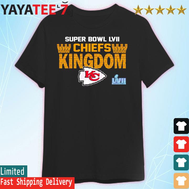 Super Bowl Lvii Chiefs Kingdom, 2023 Kansas City Chiefs logo shirt