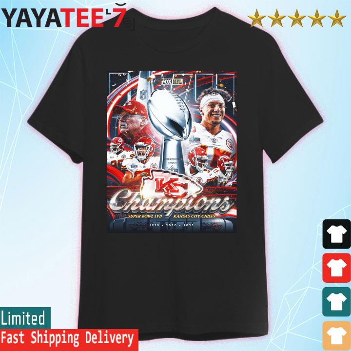 Super Bowl LVII Kansas City Chiefs 1970 2020 2023 Champions shirt, hoodie,  sweater, long sleeve and tank top