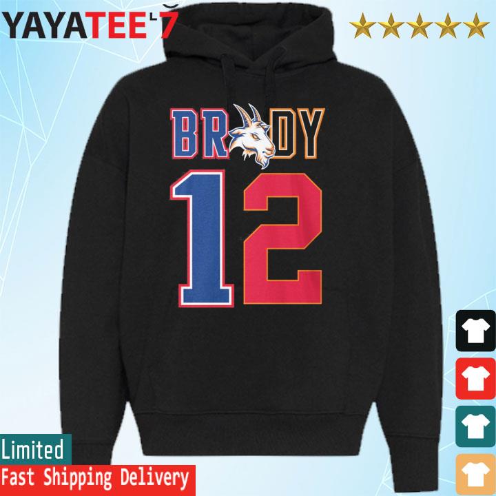 New England Patriots Tom Brady Goat Hooded sweatshirt