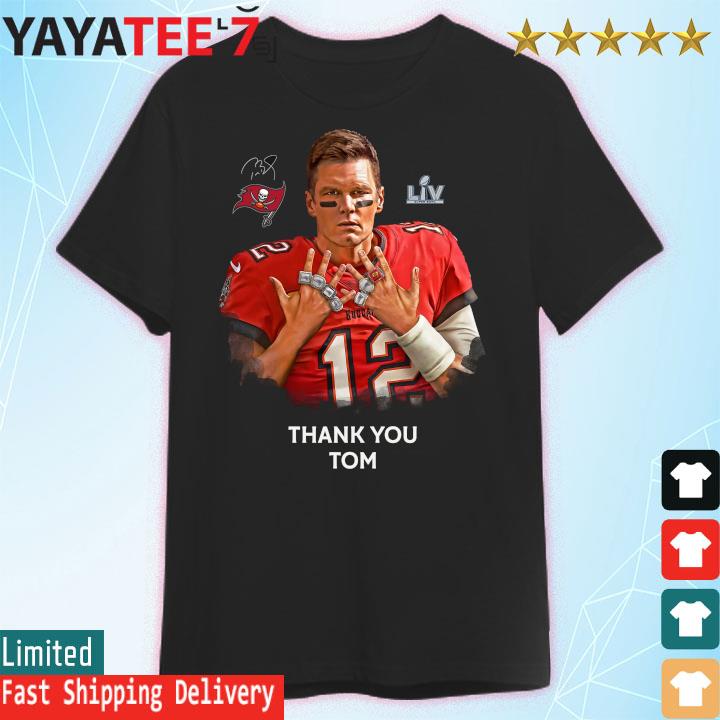 Thank You Tom, Tom Brady Tampa Bay Buccaneers 2023 shirt - Store T-shirt  Shopping Online