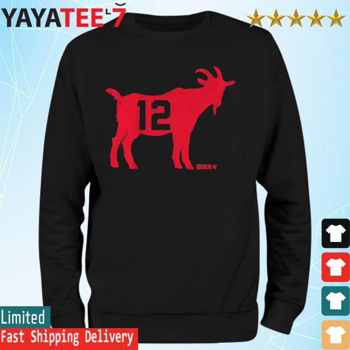 Tom Brady GOAT Sweatshirt Unisex the Greatest of All Time 