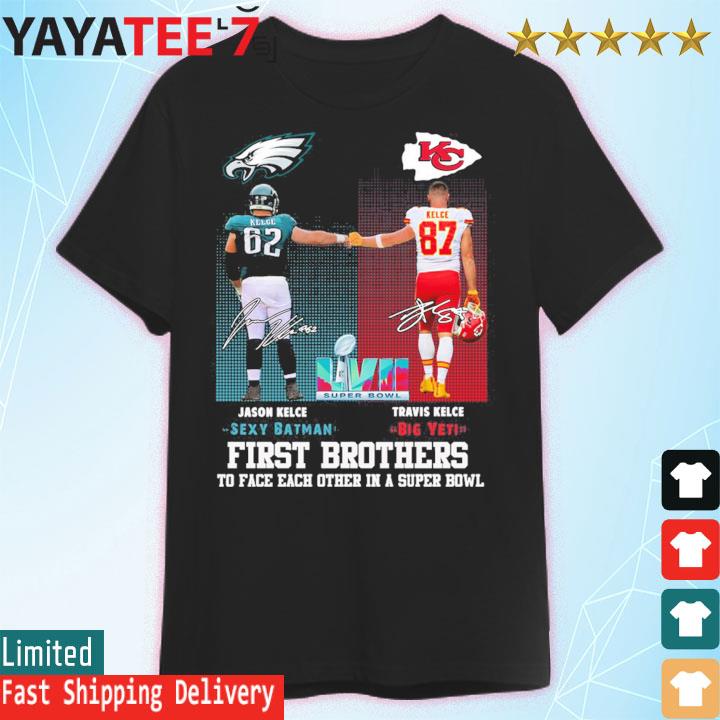 2023 Jason Kelce Vs Travis Kelce Super Bowl shirt, hoodie, sweater and long  sleeve