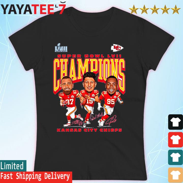 Chiefs Super Bowl LVII Champions Shirt, Travis Kelce, Patrick Mahomes -  Bring Your Ideas, Thoughts And Imaginations Into Reality Today