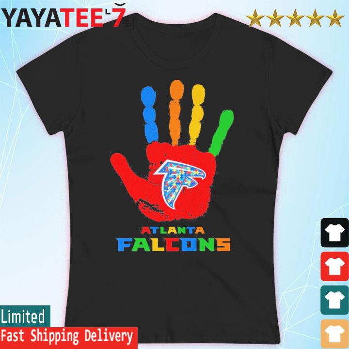 Official atlanta Falcons Hand Autism 2023 NFL shirt, hoodie, sweater, long  sleeve and tank top