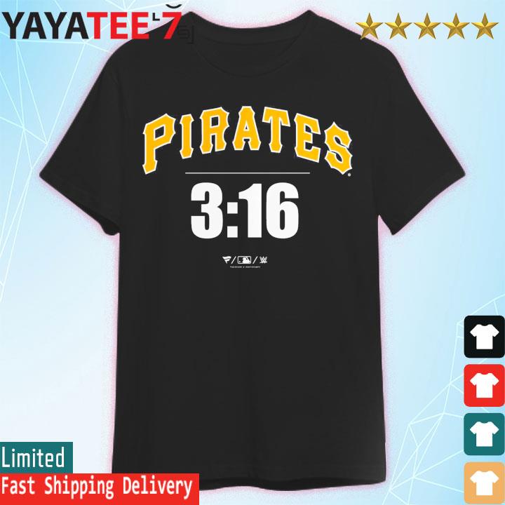 Best stone Cold Steve Austin Pittsburgh Pirates Fanatics Branded 3 16 T-shirt