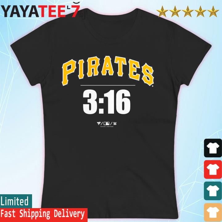 FANATICS Women's Fanatics Branded Black Pittsburgh Pirates Logo Fitted T- Shirt