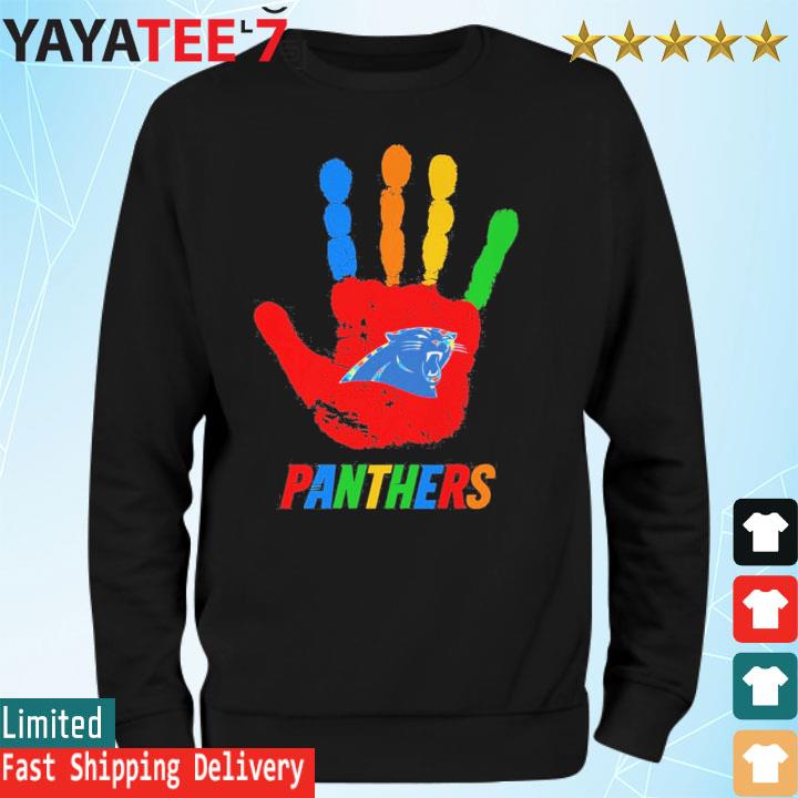 Carolina Panthers Hand Autism 2023 NFL Shirt - YesItCustom