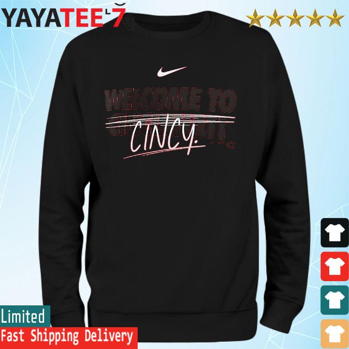 Official cincinnati Reds Nike Heather Home Spin Shirt, hoodie