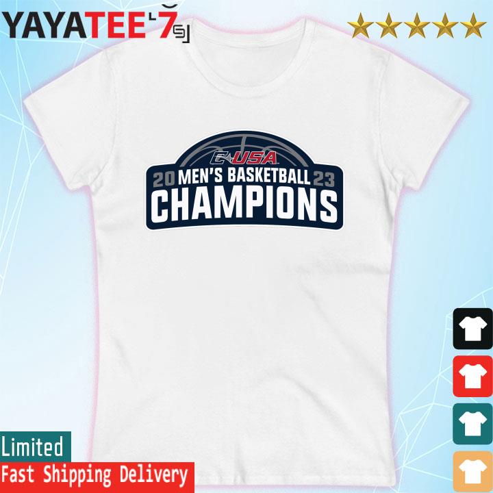 Fau Owls 2023 C-usa Men's Basketball Conference Tournament Champions Shirt  - T-shirts Low Price