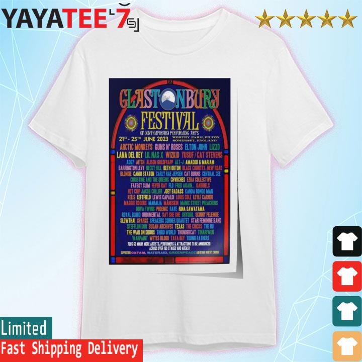 Glastonbury Festival 2023 Poster Shirt