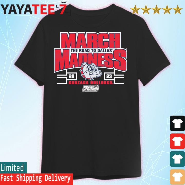 Gonzaga Bulldogs 2023 NCAA Women's Basketball Tournament March Madness T-Shirt