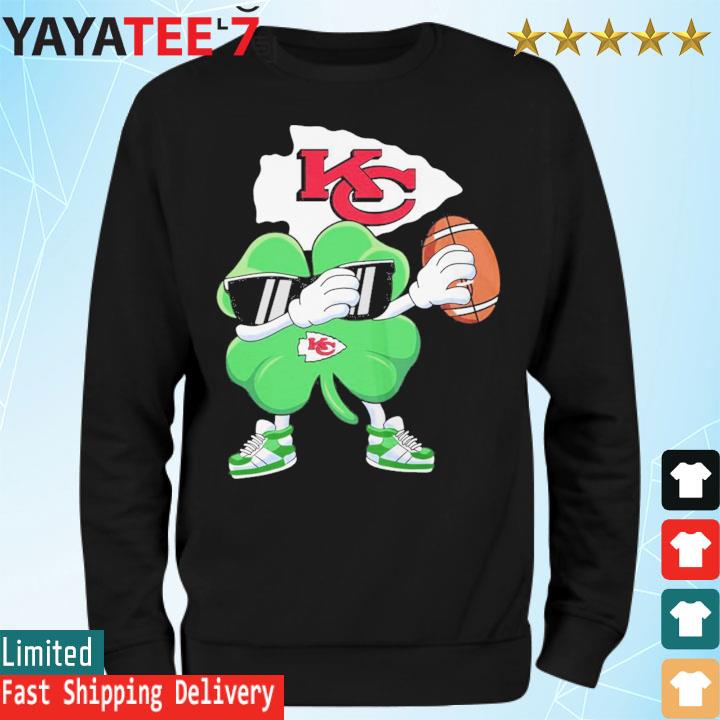 Kansas City Chiefs Irish dabbing happy St Patrick's day shirt, hoodie,  sweater, long sleeve and tank top