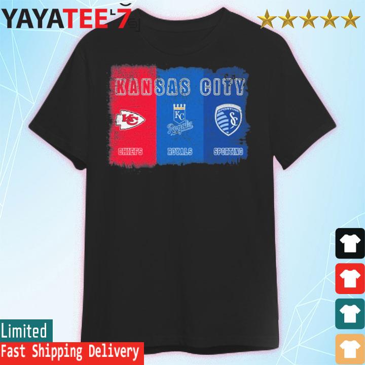 Kansas sport team Kansas City Royals Kansas City Chiefs shirt