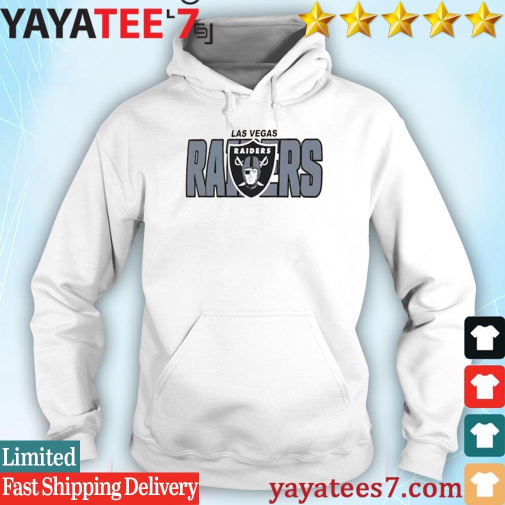 Las Vegas Raiders New Era Big & Tall NFL Pullover Hoodie - Black