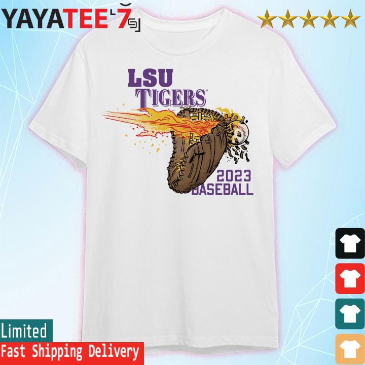 Lsu Tigers 2023 baseball Hot Hands T-shirt