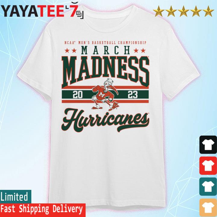 Miami Hurricanes 2023 NCAA Men's Basketball Tournament March Madness T-Shirt