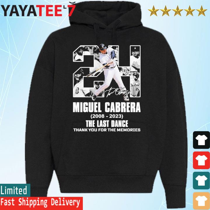 Miguel Cabrera Detroit Tigers 2008 2023 The Last Dance Thank You