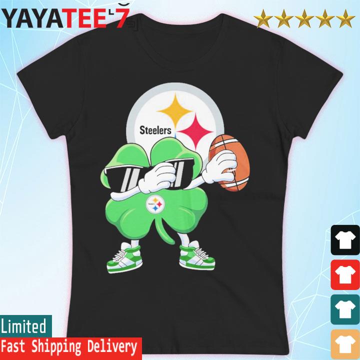 Pittsburgh Steelers Irish dabbing happy St Patrick's day shirt