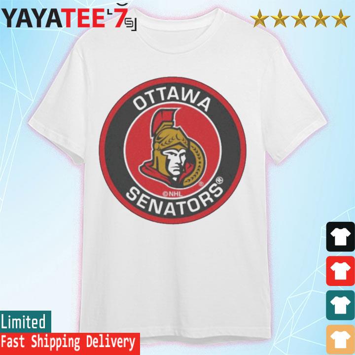 Premium retro 90s Logo Ottawa Senators Tee shirt