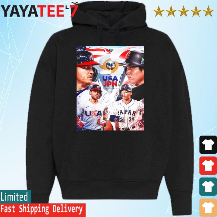 Official usa Vs Japan Baseball 2023 World Baseball Classic Championship  Matchup Shirt, hoodie, sweater, long sleeve and tank top