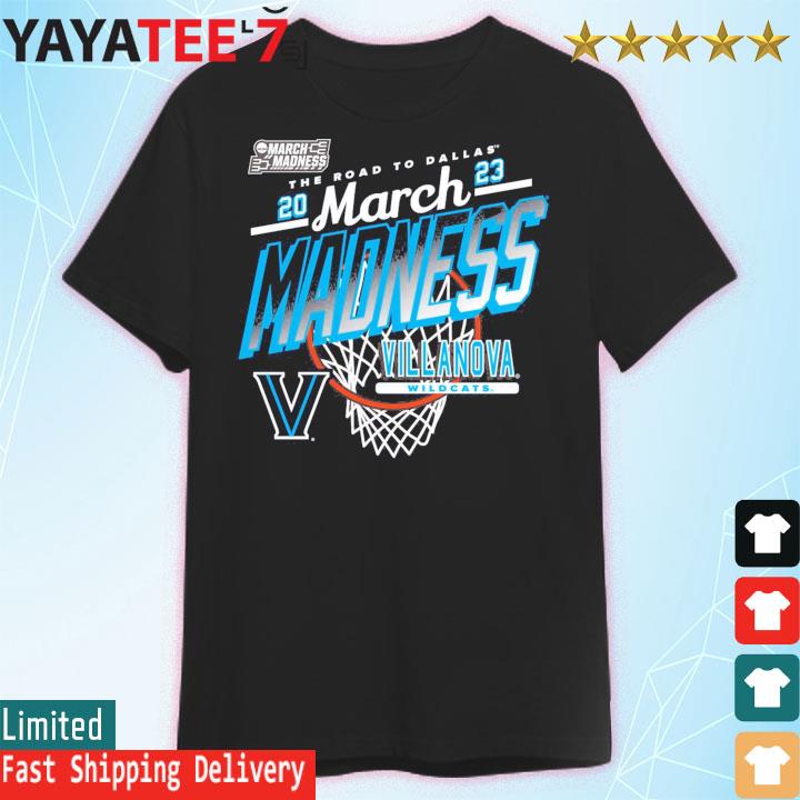 Villanova Wildcats Women's Basketball 2023 March Madness T-Shirt