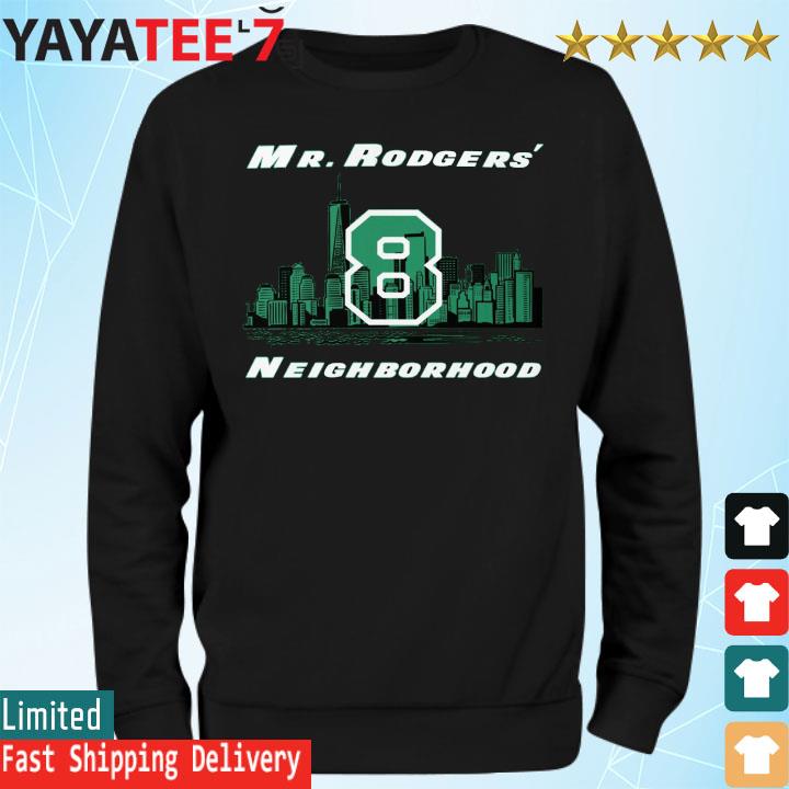 Aaron Rodgers #8 New York Football Cotton T-Shirt Jersey Men's