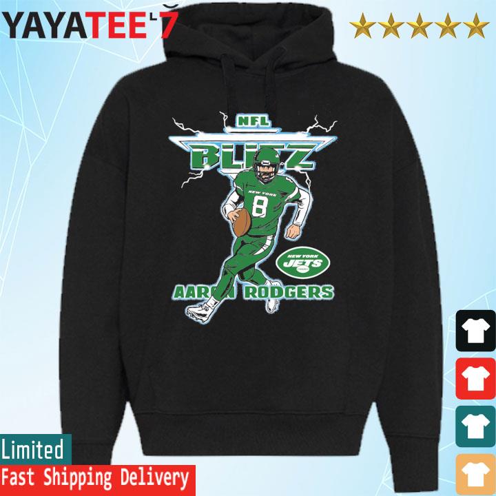 NFL Blitz New York Jets Aaron Rodgers Shirt, hoodie, sweater, long sleeve  and tank top