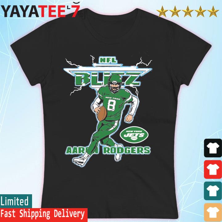 Aaron Rodgers New York Jets Homage Blitz Shirt